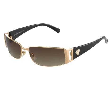 versace 2021 1002 13|Versace VE 2021 100213 Gold Sunglasses.